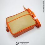 کیف دوشی دو رنگ فام - تصویر 3