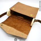 کیف دوشی طبله چوبی - تصویر 2