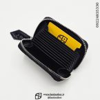 کیف کارت گل مشکی - تصویر 2